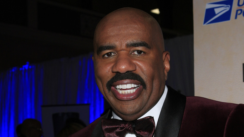Steve Harvey smiling