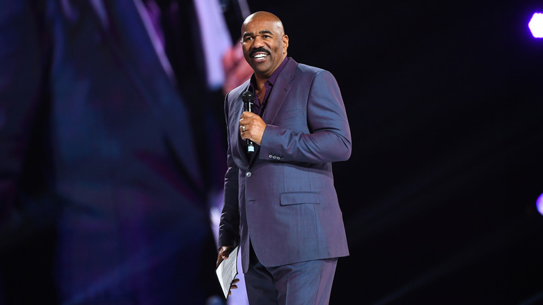 Steve Harvey on stage