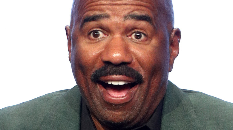 Steve Harvey smiling