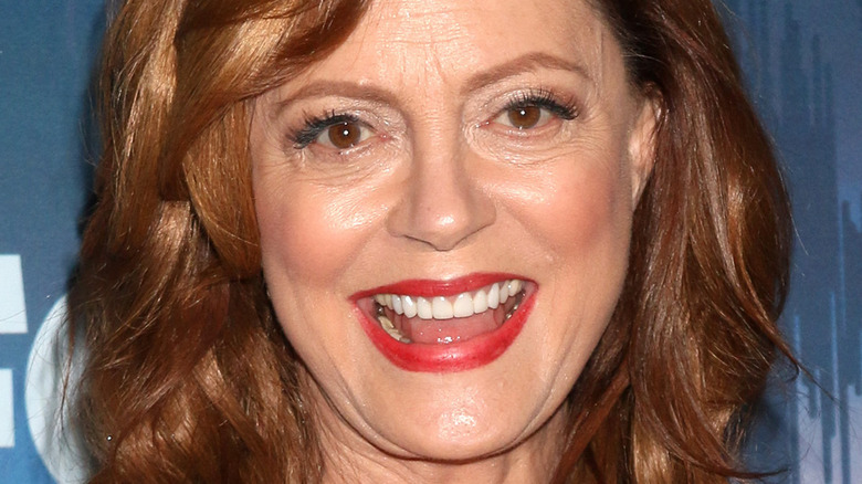 Susan Sarandon smiling