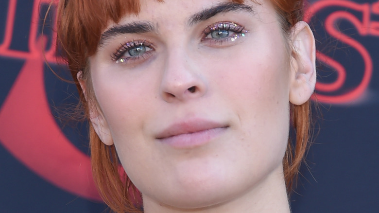 Tallulah Willis posing on red carpet 