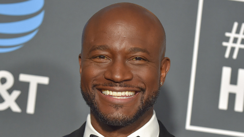 Taye Diggs smiling