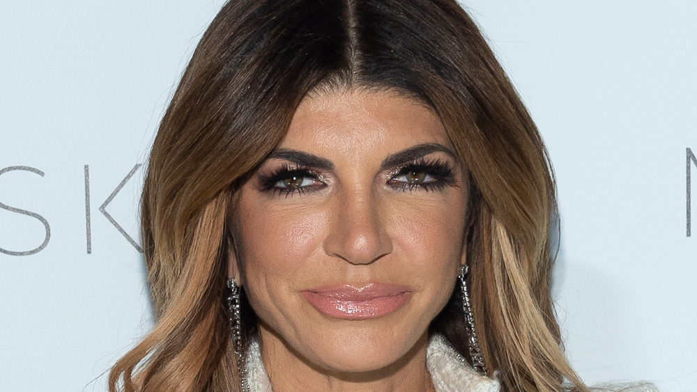 Teresa Giudice staring at the camera