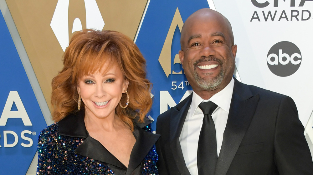 Reba McEntire Darius Rucker 2020 CMA Awards