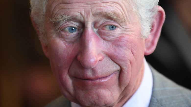 Prince Charles smiling