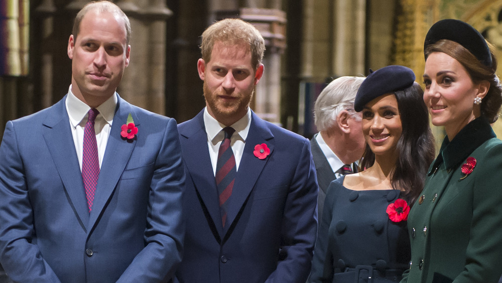 Prince William, Prince Harry, Megan Markle, Kate Middleton