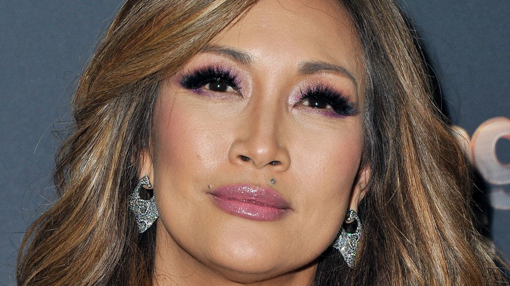 Carrie Ann Inaba smirking