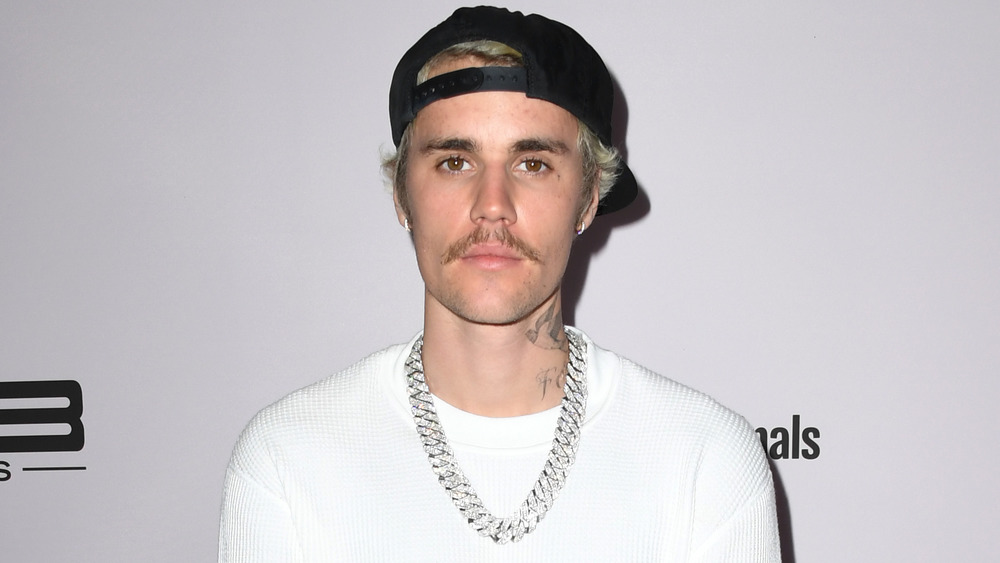 Justin Bieber posing