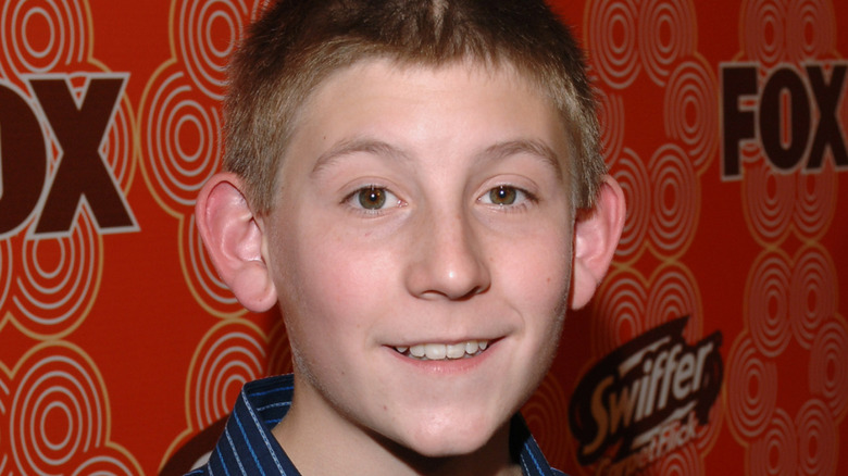 Young Erik Per Sullivan on the red carpet