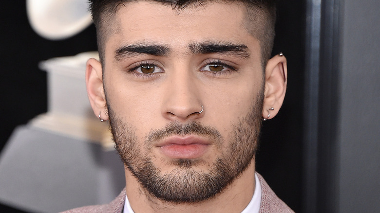 Zayn Malik gazing in front