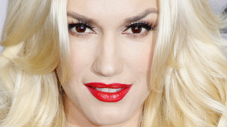 Gwen Stefani gazing in front