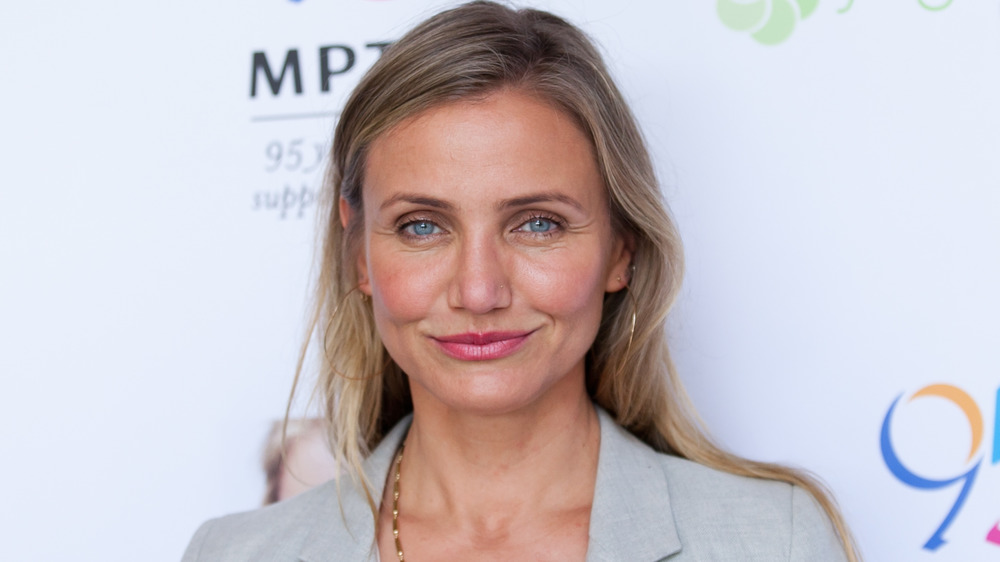 Cameron Diaz grinning
