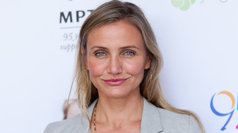 Cameron Diaz grinning