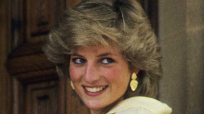 Princess Diana smiling