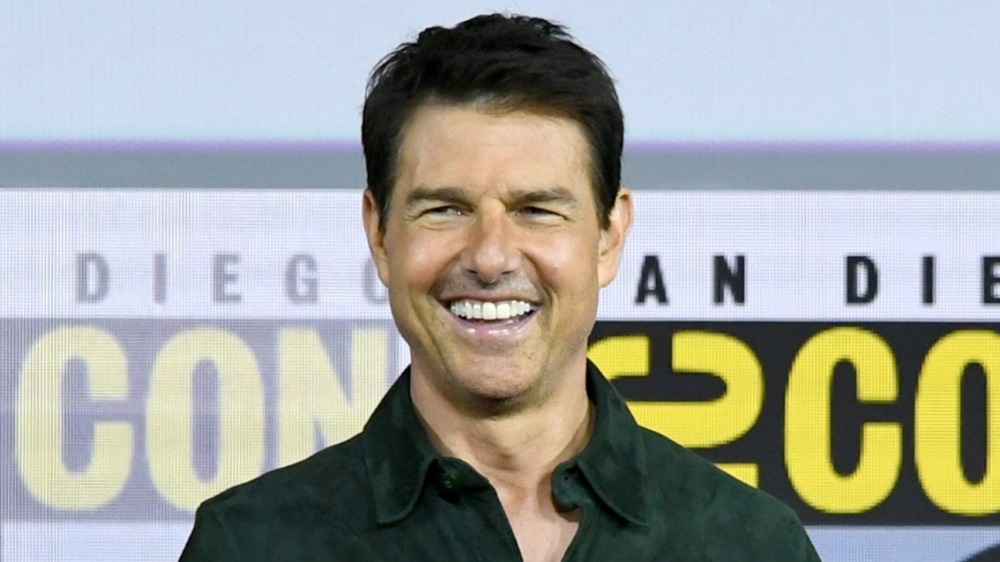 Tom Cruise smiling