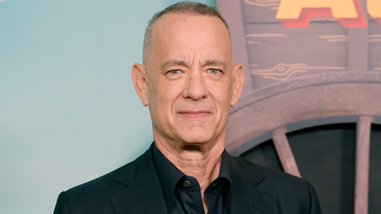 Tom Hanks smiling