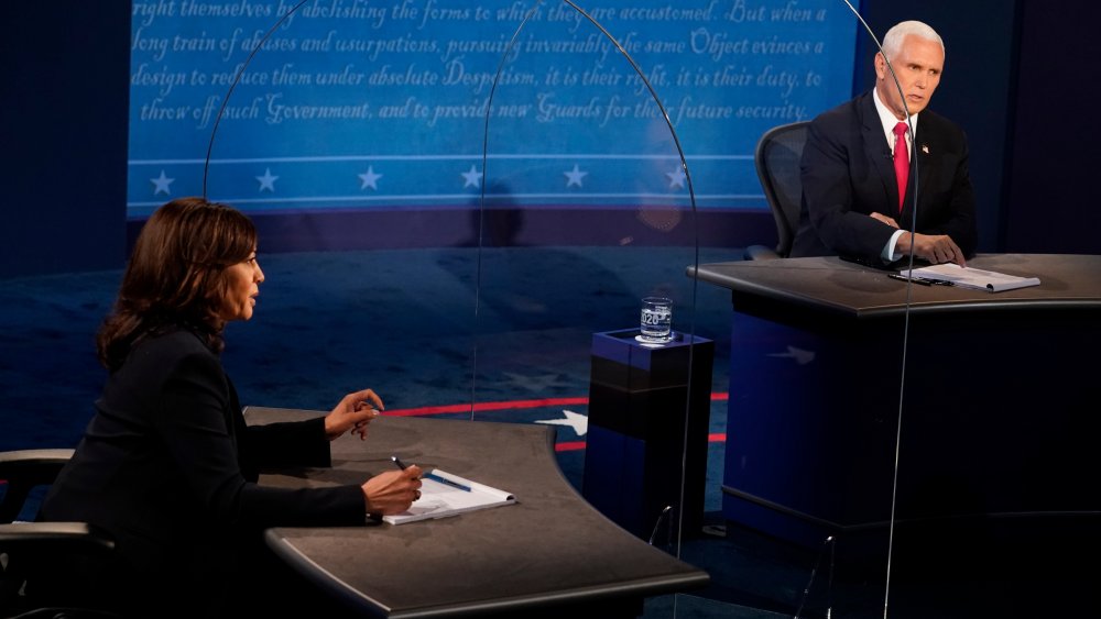 Kamala Harris and Mike Pence