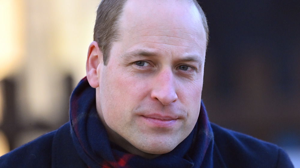 Prince William attending an event