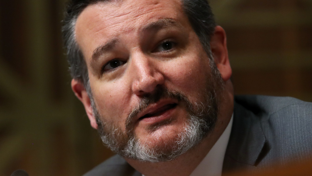 U.S. Sen. Ted Cruz looking surprised 