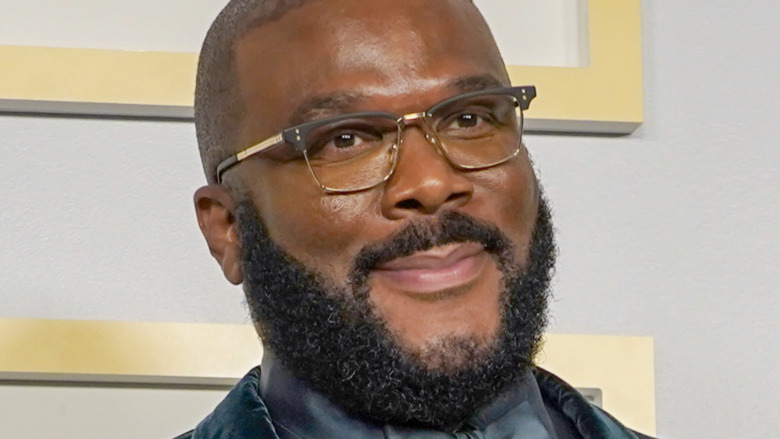 Tyler Perry during the 2021 Oscars 