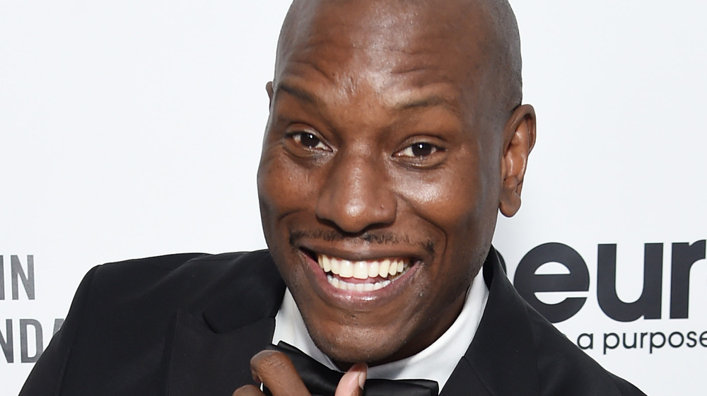 Tyrese Gibson smiling at an event