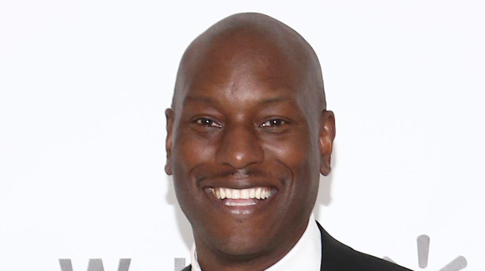 Tyrese Gibson grinning