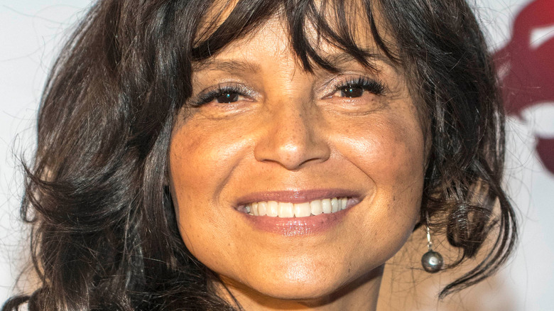 Victoria Rowell smiling