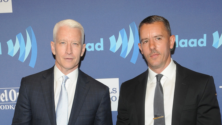 Anderson Cooper and Benjamin Maisani