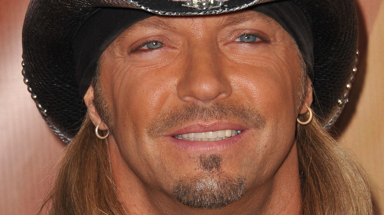 Bret Michaels on the red carpet