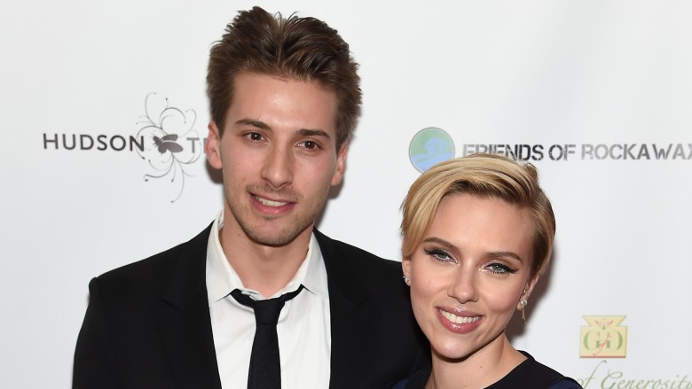 Hunter Johansson and Scarlett Johansson