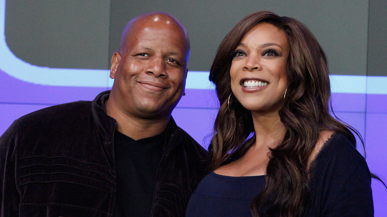 Kevin Hunter and Wendy Williams smiling