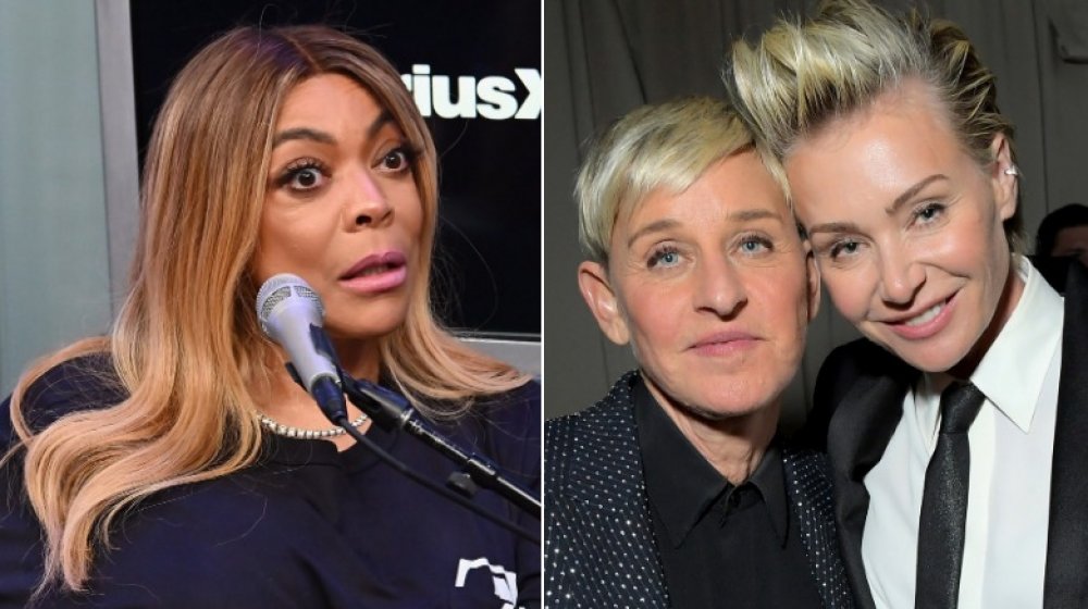 Wendy Williams, Ellen DeGeneres, Portia de Rossi