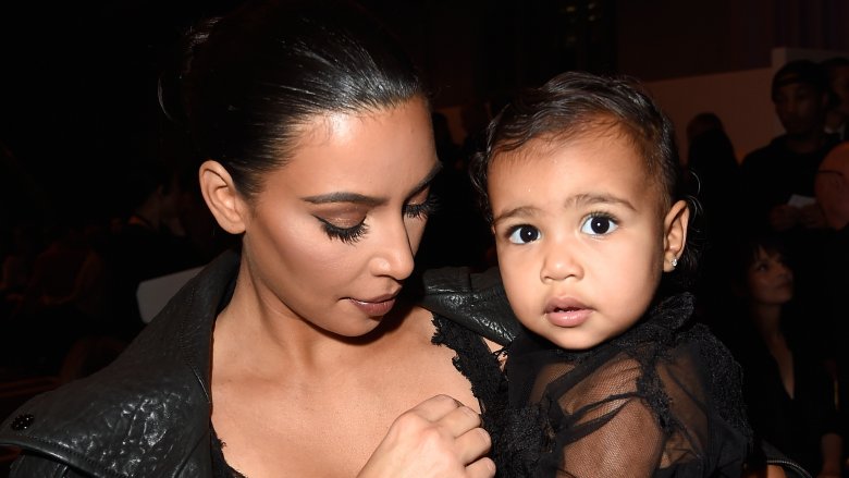 Kim Kardashian and North West