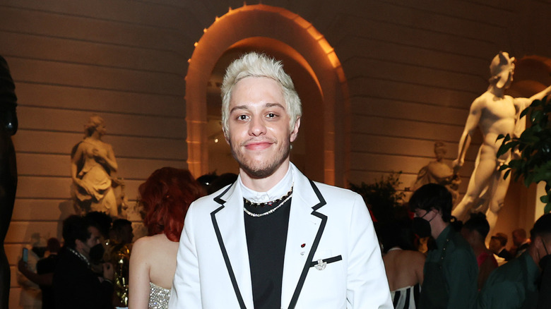 Pete Davidson smiling