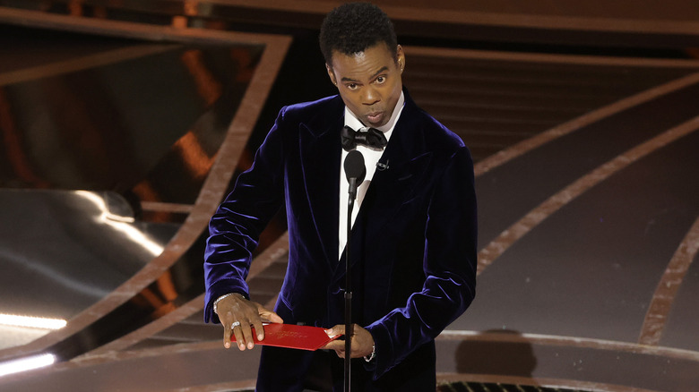 Chris Rock onstage during the 94th Annual Academy Awards