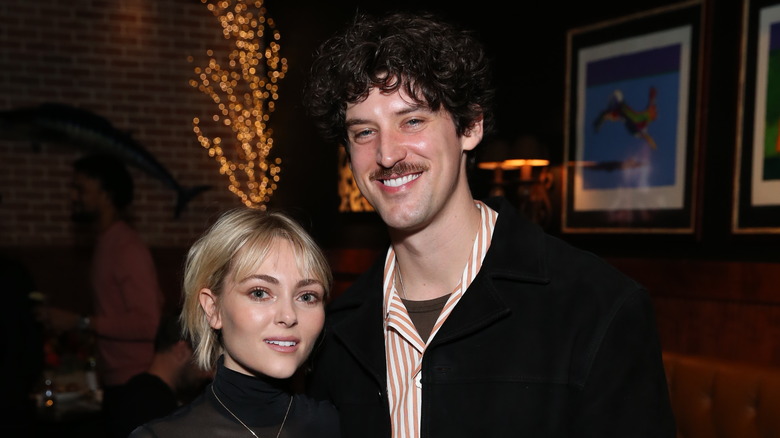AnnaSophia Robb poses with Trevor Paul
