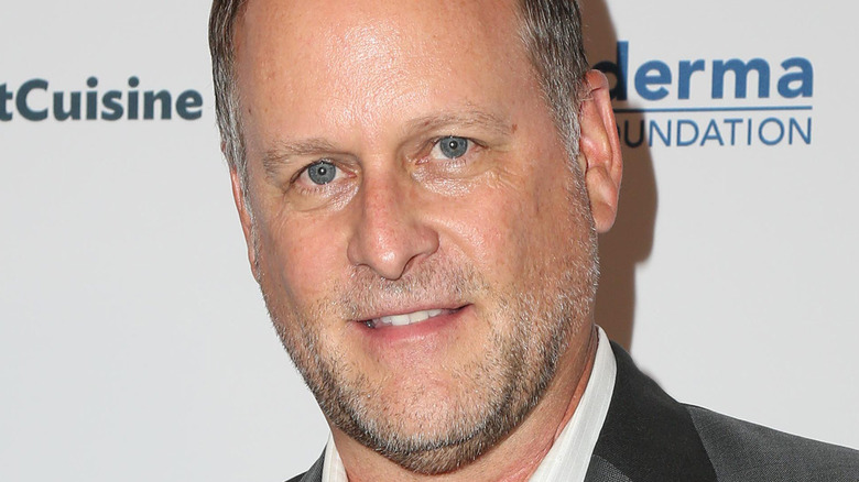 Dave Coulier looking at camera