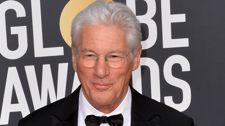 Richard Gere smiles softly