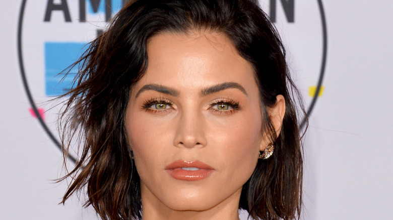 Jenna Dewan parted lips