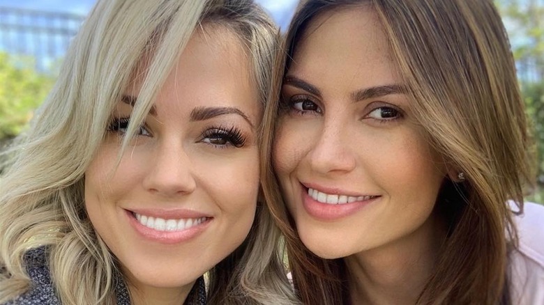 Jessica Hall, Stacie Adams smiling