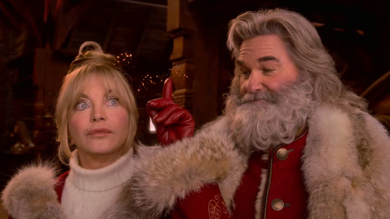 Goldie Hawn and Kurt Russell in The Christmas Chronicles: Part Two