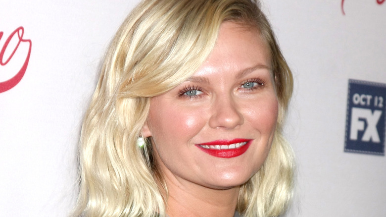 Kirsten Dunst closeup smiling