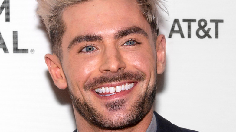 Zac Efron at a premiere in 2019