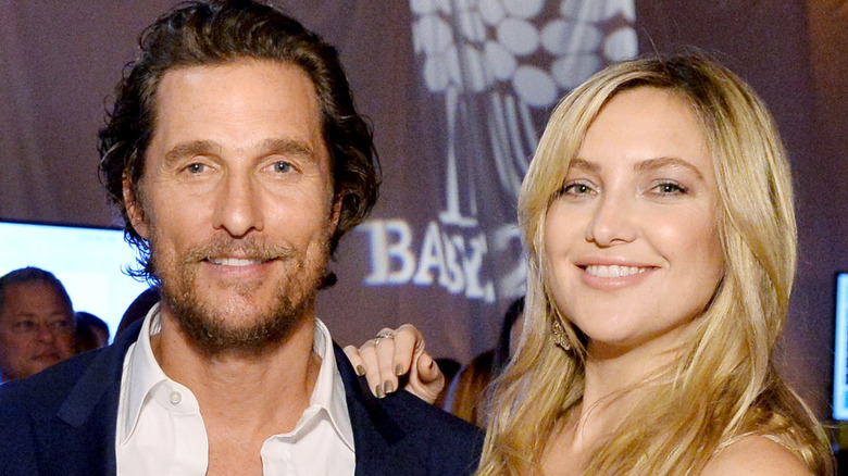 Matthew McConaughey, Kate Hudson smiling