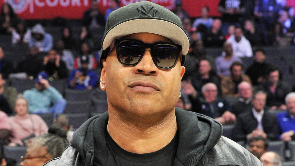 LL Cool J at a Clippers and Suns game in 2019