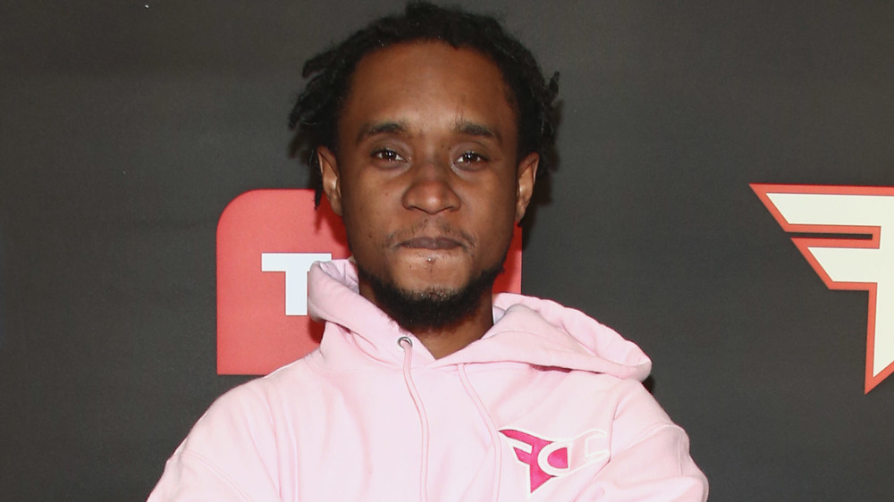 Slim Jxmmi at the FaZe Clan Celebrity Pro-Am