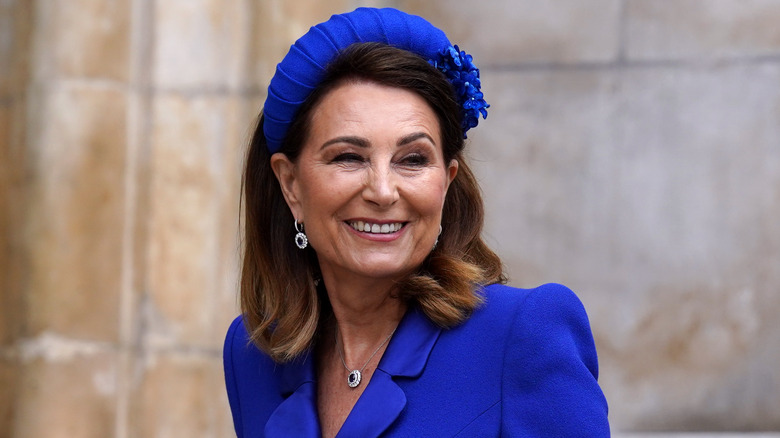 Carole Middleton smiling