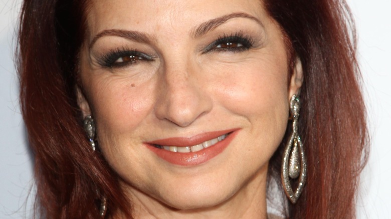 Gloria Estefan with wide smile