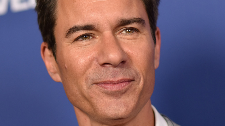 Eric McCormack smiling