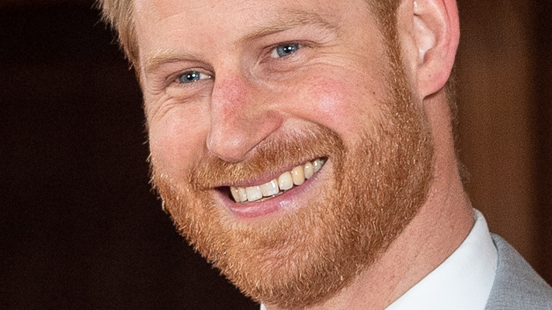 Prince Harry smiling